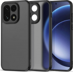 Kaitse&uuml;mbris Magmat, OnePlus 15, matt l&auml;bipaistev musta &auml;&auml;rega, Tech-Protect