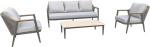 Garden furniture set DELIA table, sofa and 2 chairs