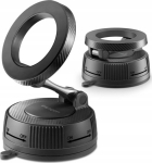 Spigen SPIGEN MFT36 VACUUMLOCK MAGNETIC MAGSAFE DASHBOARD CAR MOUNT BLACK