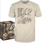 Funko Boxed Tee: Disney Star Wars The Book of Boba Fett - Grogu with Rancor (XL)
