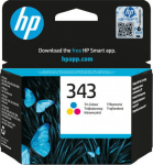 HP 343 TRI-COLOR ORIGINAL INK, EN/PL/HU/CZ/SL CARTRIDGE