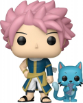 Funko Pop! Animation: Fairy Tail -100 Years Quest - Natsu with Happy #2285 Vinyl Figure