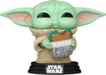 Funko Pop! Star Wars: Grogu (with Food) #841 Bobble-Head Vinyl Figure