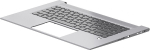 HP TOP COVER RTX W/KB BL ITL, M14608-061, Keyboard