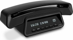 ALCATEL ePure Premium Black Landline phone DECT - Schwarz