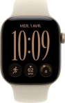 Apple Watch Series 12 GPS 46mm Light Gold Aluminium Case with Sand Sport Band - M/L (MJEP4ZR/A)