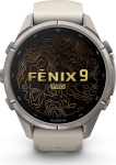 Garmin fenix 9 Pro 43mm Titan Nebelgrau/Sandstein Silicone