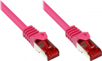 Alcasa Good Connections RNS Patchkabel mit Rastnasenschutz - Cat. 6 - S/FTP - PiMF - PVC - 250MHz - magenta - 20m