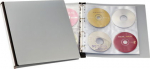 DURABLE CD/DVD ALBUM 96 Ring binder for 96 CDs/DVDs black