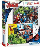 Clementoni Puzzle 2x60 Super Color elements - Avengers