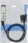 DELTACO HDMI to DVI Full HD 1m Black