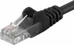 PremiumCord PREMIUMCORD Patch kabel UTP RJ45-RJ45 CAT5e 1.5m czarny