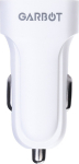 Garbot Grab&Go Dual USB Car Charger, 10W White