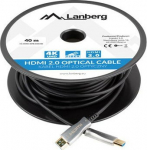 Lanberg Kabel HDMI M/M v2.0 CA-HDMI-20FB-0400-BK 40m czarny