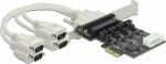 Delock Serial Adapter - PCIe 2.0 Low-Profile