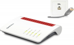 FRITZ! AVM FRITZ!Box 7510 - Wireless Router - DSL-Modem 1GbE 2.4 GHz - VoIP-phone adapter (DECT)