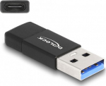 Delock USB 3.2 Gen 2 Adapter USB Type-A male to USB Type-C&trade; female black