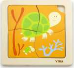 Viga Viga 50143 Puzzle on the pad - turtles