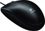 Log Logitech B100 - Optical mouse - black