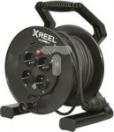 PCE XREEL extension cord 40m H05RR-F 3x2.5 IP20 4xGS 230V