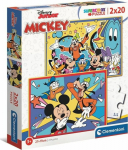 Clementoni Clementoni Puzzle 2x20el Mickey Mouse 24791