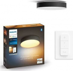 Philips Hue Enrave S white ambiance -smart ceiling light, small, black