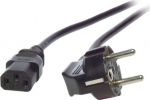EFB Elektronik NETZLEITUNG CEE 7/7 90-C13 18, 0 SCHWARZ 0.5 M 3 X 0.75 MM