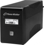 PowerWalker POWERWALK VI 650 LCD Power Walker UPS Line-Interactive 650VA 2x SCHUKO, RJ11, USB, LCD