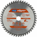 Norton Clipper NORTON CIRCULAR SAW 250mm x 30mm x 48z WOOD I COMPOSITES ATB (3.2 / 2.2) N70184608109