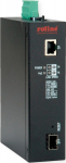 ROLINE Ind.Conv. Eth. RJ45/LC with PoE IEEE802.3af/at/bt - Converter - Glasfaser (LWL)