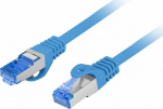 Lanberg PATCHCORD KAT.6A S/FTP LSZH CCA 0.25M BLUE FLUKE PASSED LANBERG