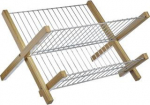 Westmark Tilo - drainer - Stand - Detached - Dishwashing liquid - Edelstahl - Holz - Bamboo