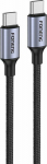 Kabel USB Foneng USB-C - USB-C 1.2 m Czarny (X95 1.2m C-C)