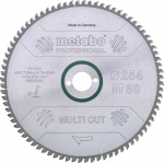 Metabo 628226000 - Aluminium - Bronze - Chipboard - Kupfer - Kunststoff - Holz - 31.5 cm - 3 cm - 6100 RPM - 2.4 mm - Metabo