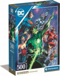Clementoni Puzzle 500 element&oacute;w Compact DC Comics Justice League (Justice League)