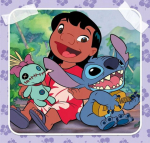 Clementoni Puzzle 3x48 element&oacute;w Stitch
