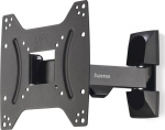 Hama FullMotion 220821 19" - 48" - Wall Bracket do LCD/LED | VESA 200X200 | 19" - 48" | do 25kg | Lean do +5/-12&deg; | rotation 180&deg; on 2 joints| 1 ramię do 48 cali