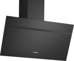 Siemens LC65KDK60 iQ100 cooker hood, black, 60 cm