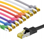 Wentronic Goobay 69933 - Patchkabel Cat.7 Rohkabel S/FTP PiMF Set in 10 Farben - Kabel-/Adapter - Netzwerk