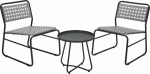 Ambiance Set of metal garden furniture, RATTAN