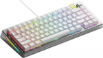 Glorious PC Gaming Race Glorious GMMK 3 Pro HE 75 % Custom Gaming-Tastatur - Pre-Built, ANSI (US), Fox HE Switches, silber