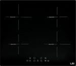 LIN Induction cooktop LI-A23511 4 zones 7400 W Black