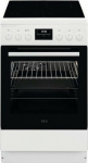 Keraamiline pliit, Aeg, 50cm, valge