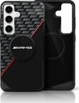 Mercedes-Benz AMG Double Layer Rhombs MagSafe Case for Samsung Galaxy S25 Plus