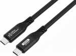 MicroConnect Premium USB4 Gen 4 USB-C, cable 0.5m 80Gbps, 240W