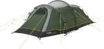 Outwell Two Room Tunnel Tent | Earth 3 Plus | 3 person(s) | Green