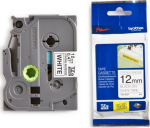 BROTHER TZES231 special tape 12mm 8m white black extra-strong adhesive for lettering instrument