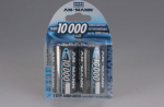 1x2 Ansmann NiMH rech.bat. 10000 Mono D 9300 mAh 5030642