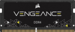 SO DDR4 16GB PC 2400 CL16 CORSAIR VENGEANCE Black retail