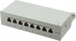 Logilink Patchpanel Cat.6A Tisch/Wand 8-port, grau